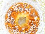 Gâteau des rois aux agrumes confits, huile d’olive & fleur d’oranger (brioche)