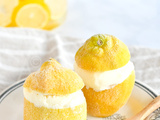 Glace au citron façon citrons givrés – glace facile sans sorbetière