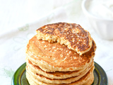 Pancakes aux flocons d’avoine & petits-suisses