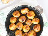 Pommes de terre au citron & ail, cuisson facile à la poêle