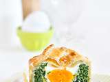 Tourte aux épinards & œuf – Torta Pasqualina pour Pâques