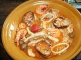 Caldero (soupe de poissons au riz oranaise)
