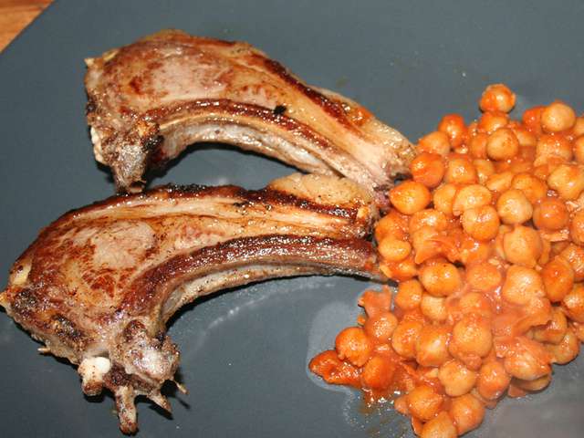 Recettes de Cotelettes d'agneau et Plancha