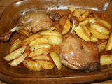 Cuisses de canard confites et potatoes