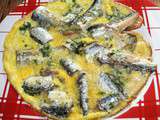 Omelette aux sardines