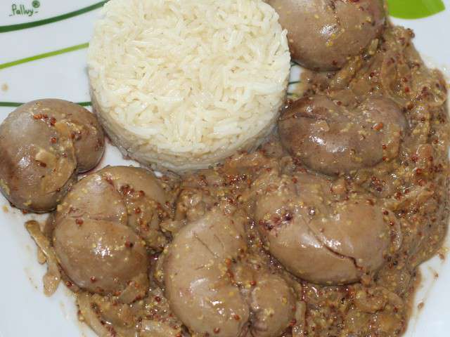 Recettes de Rognons d'agneau et Moutarde