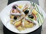 Salade Nord-Sud (Rattes-Anchois)
