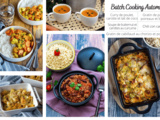 Batch cooking automne: 5 repas maison pour toute la semaine