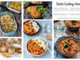 Batch cooking d’hiver – 4 plats + 1 dessert pour la semaine