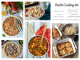 Batch cooking été : un menu complet pour 4 personnes en 2h