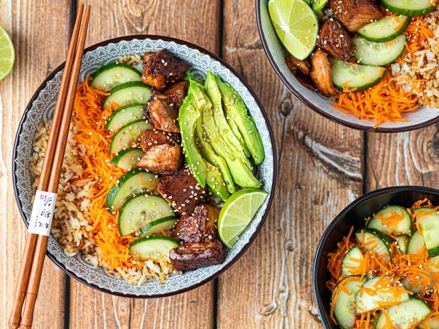 Recettes de Saumon teriyaki de Amandine Cooking