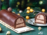 Bûche aux Ferrero Rocher