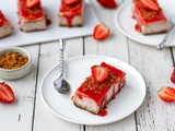 Cheesecake aux fraises (individuels)