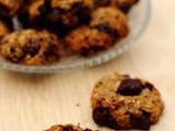 Cookies aux flocons d'avoine et chocolat