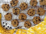 Cookies sains à la banane, flocons d’avoine et chocolat (3 ingrédients)