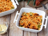 Crumble aux poireaux et chorizo