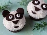 Cupcakes panda (faciles)