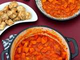 Curry de patate douce et légumes d'hiver