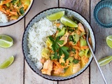 Curry de saumon à la thaï