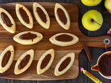 Gâteau aux pommes et coulis de carambar