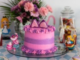 Gâteau d'anniversaire Alice aux pays des merveilles (facile)