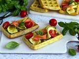 Gaufres aux courgettes