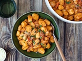 Gnocchi au poulet, pesto rosso et tomate