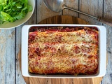 Lasagnes d’aubergine au bœuf