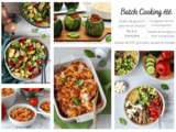 Menu batch cooking spécial été : cuisinez 5 plats pour la semaine en 2h30