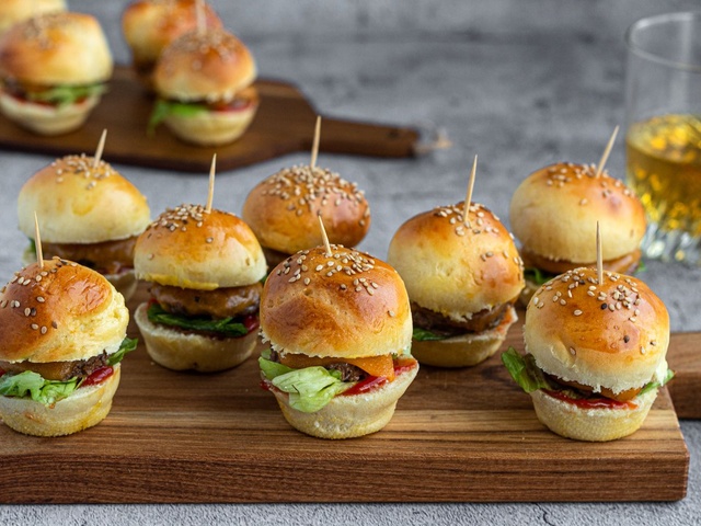 Recettes De Mini Burger Et Aperitif