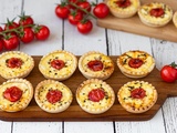 Mini quiches feta et tomate cerise
