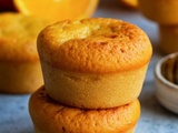 Muffins à l’orange et miel (sans matière grasse)
