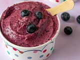 Nice cream aux myrtilles (sans sucre ajouté)