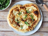 Pizza chèvre et miel maison