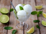 Sorbet mojito maison