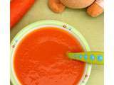 Soupe pour bébé : carotte, ananas et curcuma