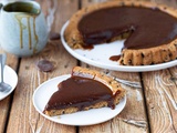 Tarte cookie façon snickers