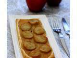 Tartelette au boudin blanc et pommes