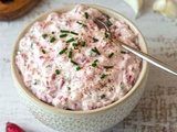Tartinade radis légère
