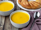 Velouté de courgettes, carottes et kiri