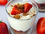 Verrines fraise et spéculoos