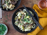 Yaki udon au boeuf