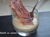 Soupe coco blanc foie gras