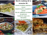 Batch cooking : 5 repas faciles à préparer