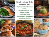 Batch cooking : 5 repas faciles pour la semaine 28