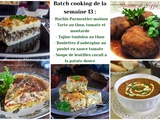 Batch cooking recette facile : 5 repas maison pour la semaine