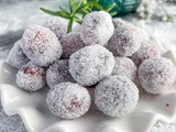 Billes de canneberges sucrées
