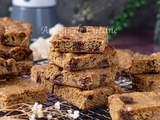 Blondies au café et chocolat