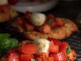 Bruschetta italienne à la tomate