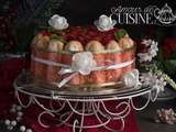 Charlotte aux fraises dessert facile du nouvel an